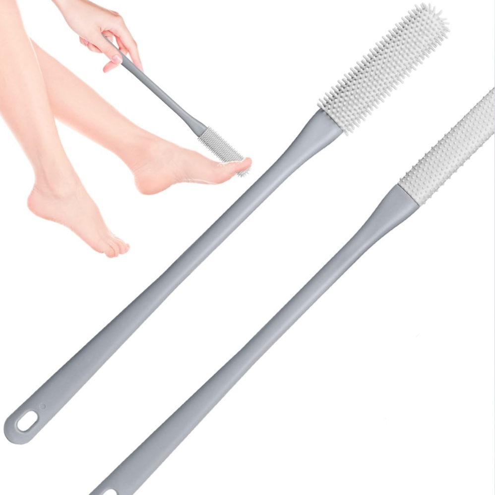 FlexiFresh – Long-Handled Foot & Toe Scrubber